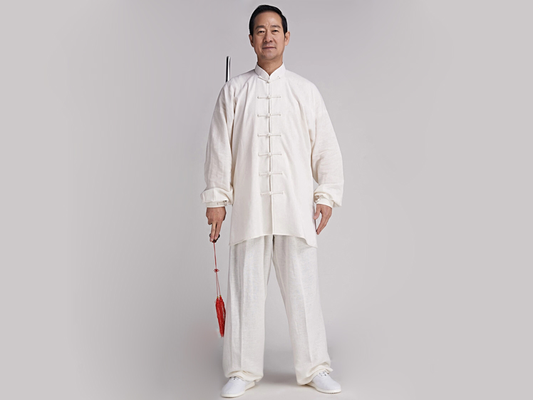 Tai Chi Clothing Long-sleeve Casual Style Linen Suit